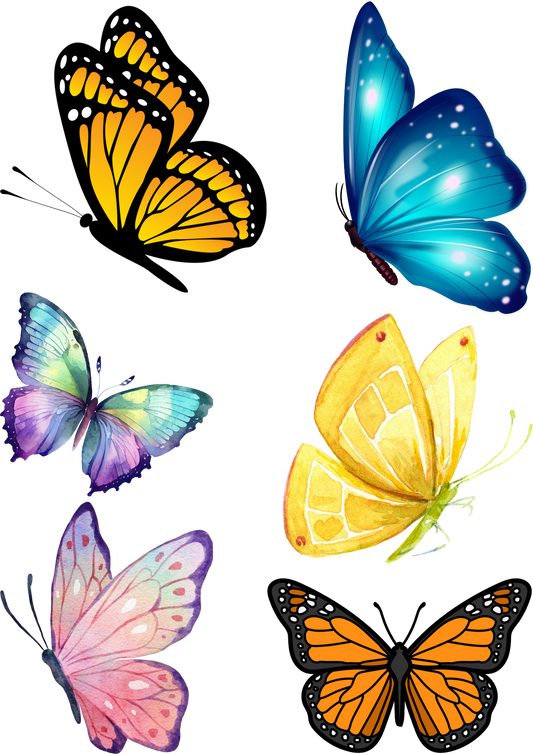 Butterfly Tattoo Sticker