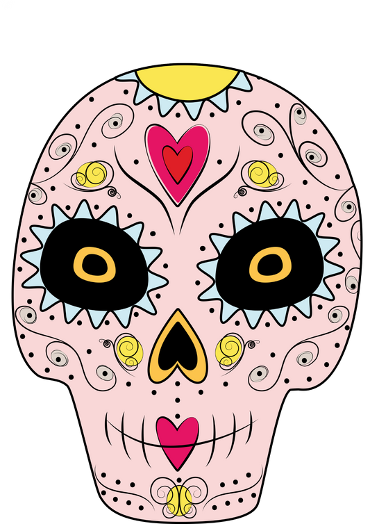 Mexican Skull Design