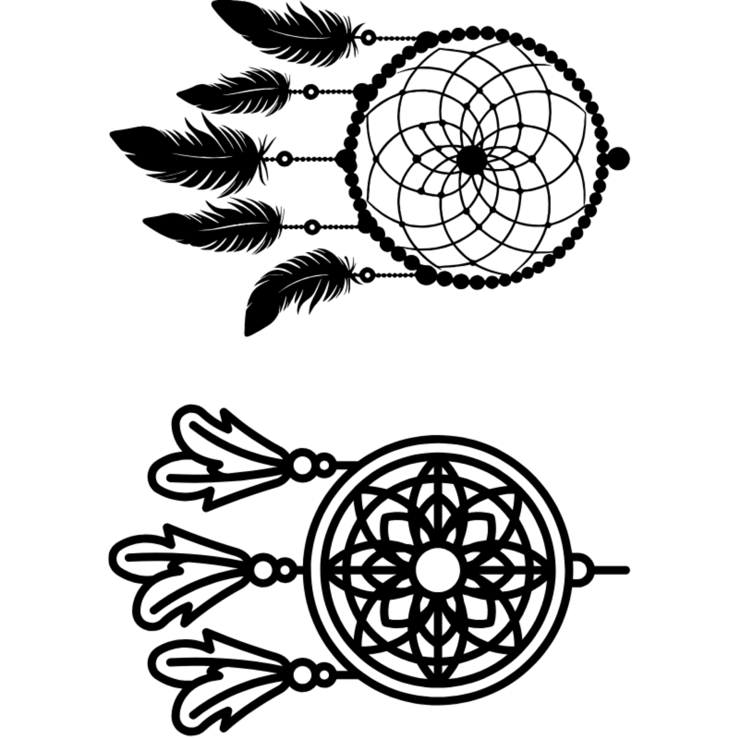 Dreamcatcher Tattoo Sticker