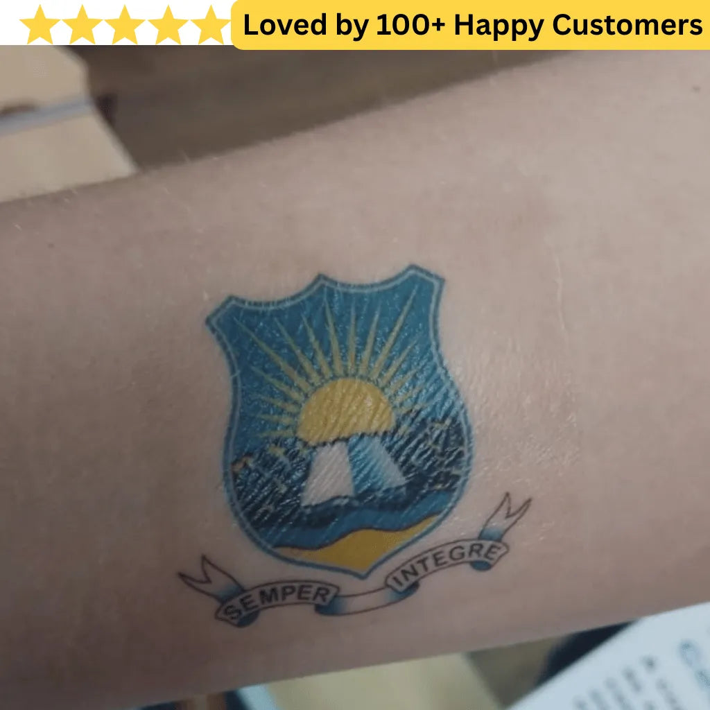 Springboks Tattoo - Print Sports Team Temporary Tattoos