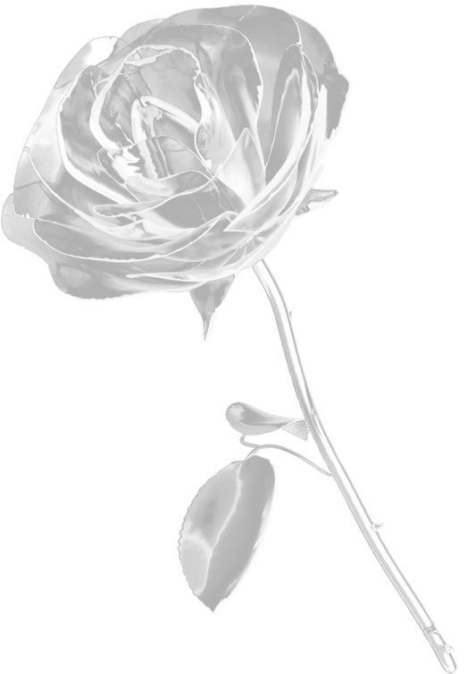 3D Y2K Chrome Rose Tattoo - TeMaRo™