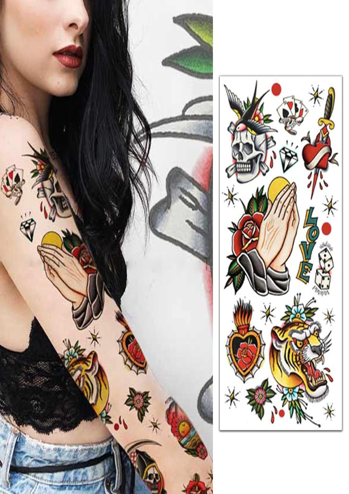 Goth 2024 Tattoo Stickers