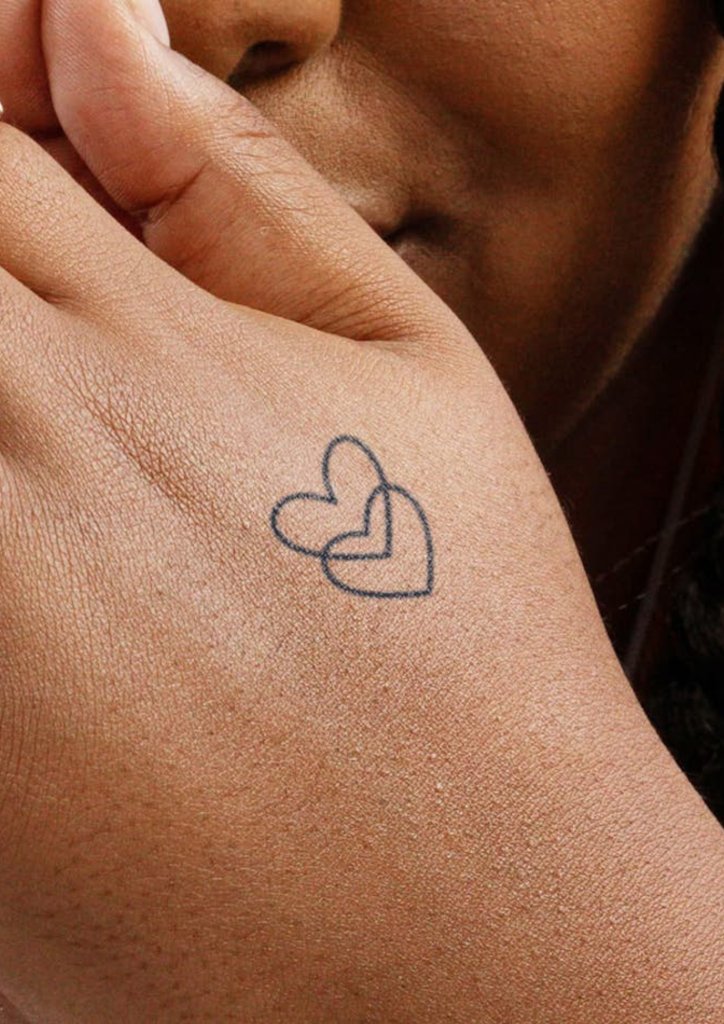 9 Heart Pieces - Temporary Tattoo Printing - TeMaRo™