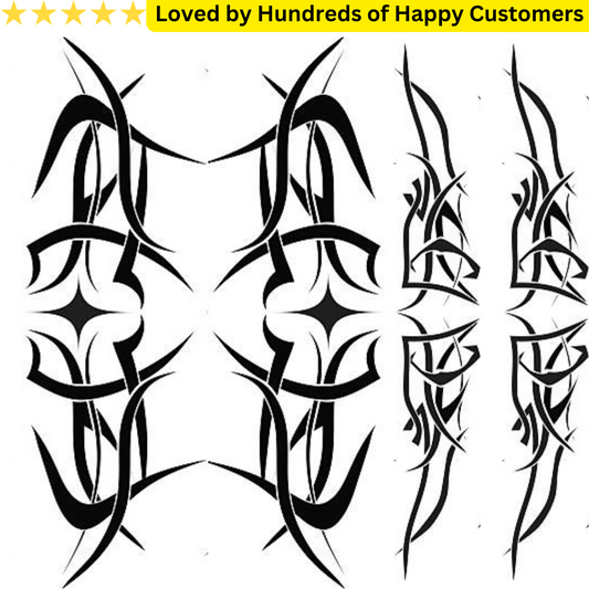 Waistline Tattoos Tribal
