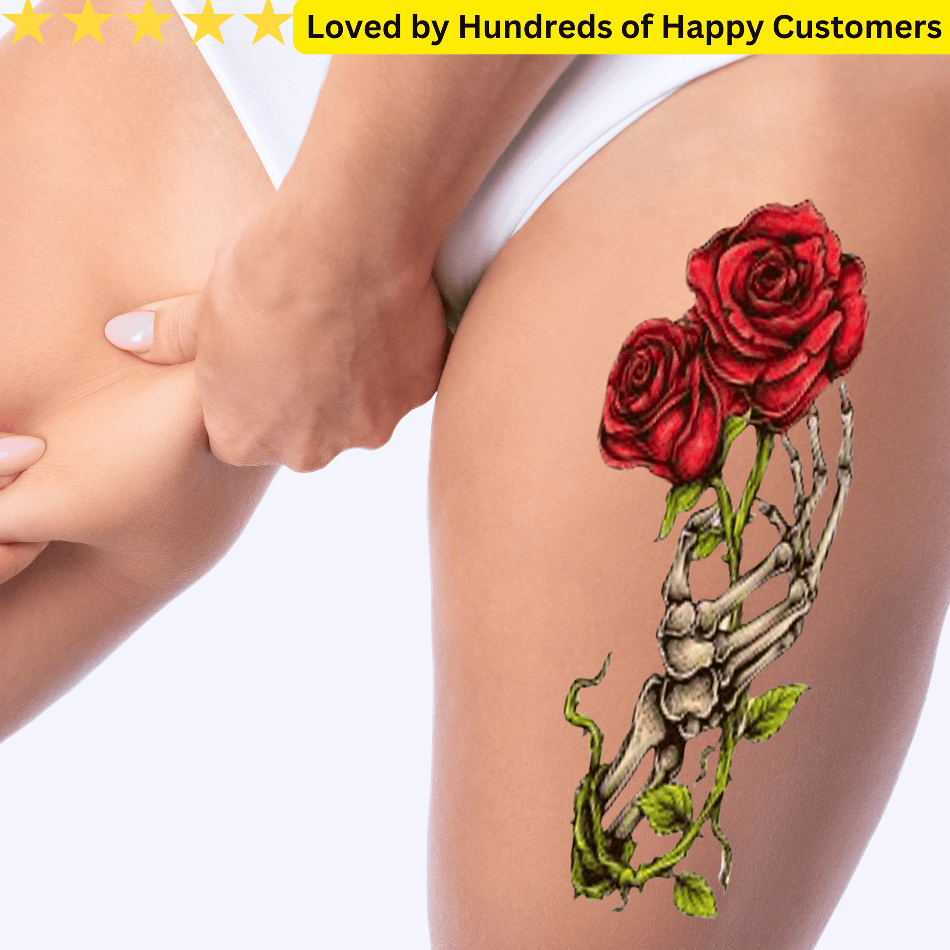 Fake Tattoos Johannesburg Sticker Roses