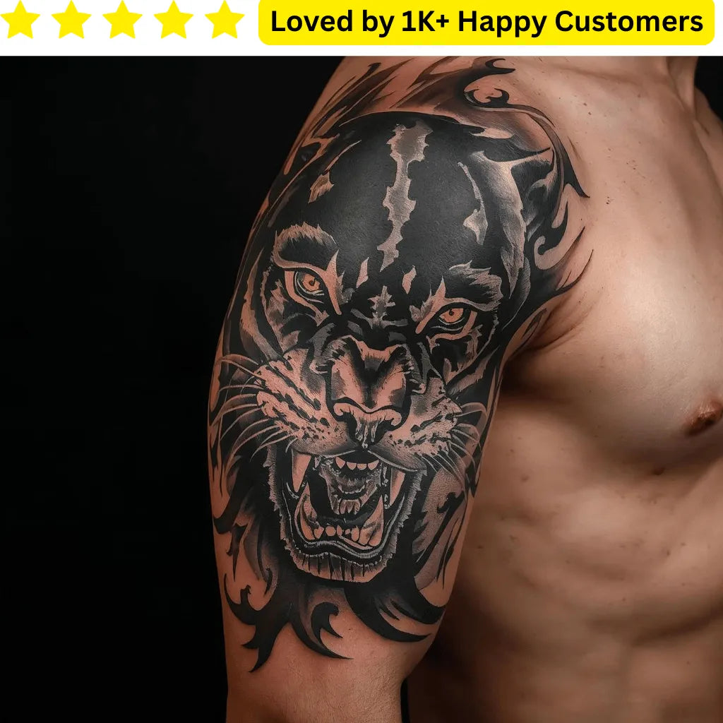 Black Panther Tattoo | Custom Artwork You Can Wear - TeMaRo™ 🇿🇦