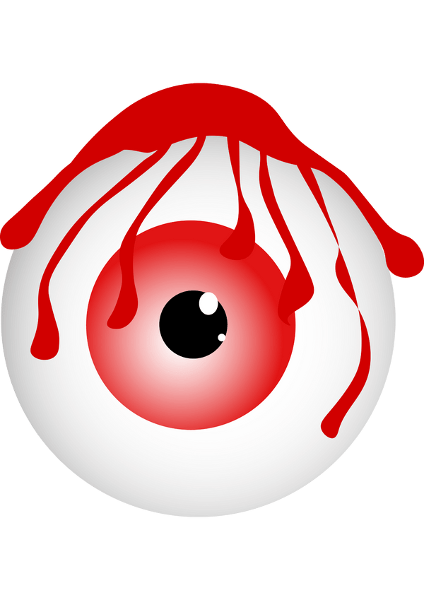 Bleeding Eye Tattoo Sticker TeMaRo™