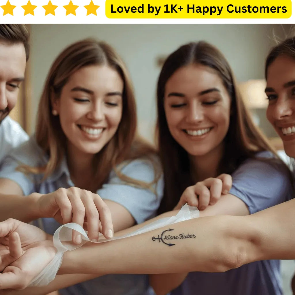 Custom Temporary Tattoo Near Me – Printed in SA, Delivered to Your Door 🖌️