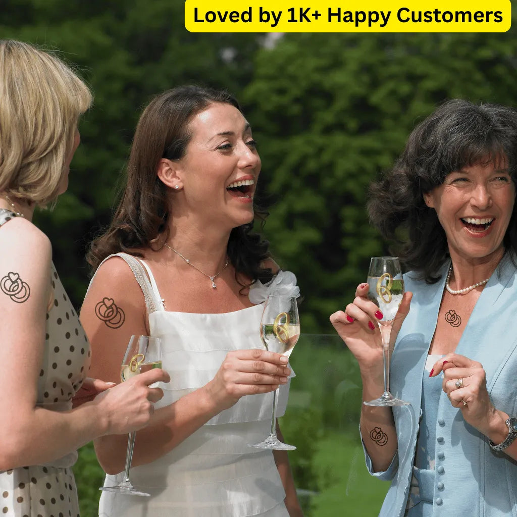 Wedding Temporary Tattoos for Stylish Guests