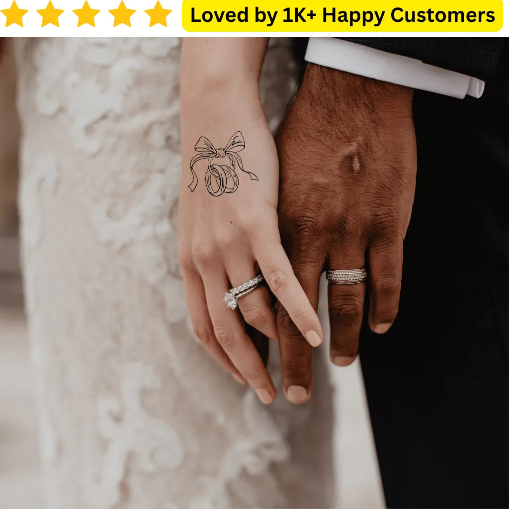 Wedding Temporary Tattoos for Stylish Guests
