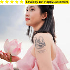Custom Tattoo Flowers Lotus – Safe & Stylish - TeMaRo™