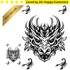 Dragon Tattoo Art – Custom Artwork You Can Wear - TeMaRo™ 🇿🇦