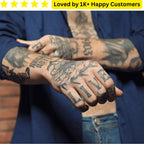 Gangster Temporary Tattoos – Bold & Safe - TeMaRo™