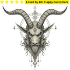 Goat Tattoo Baphomet – Bold & Symbolic