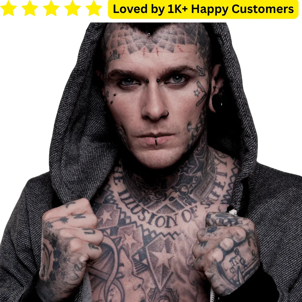 Goth Tattoos – Dark, Stylish & Temporary - TeMaRo™