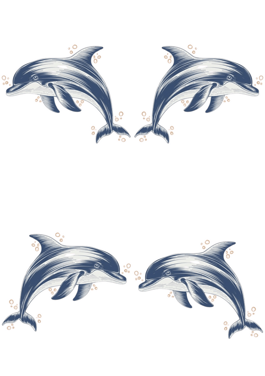 Dolphin Tattoo Drawing