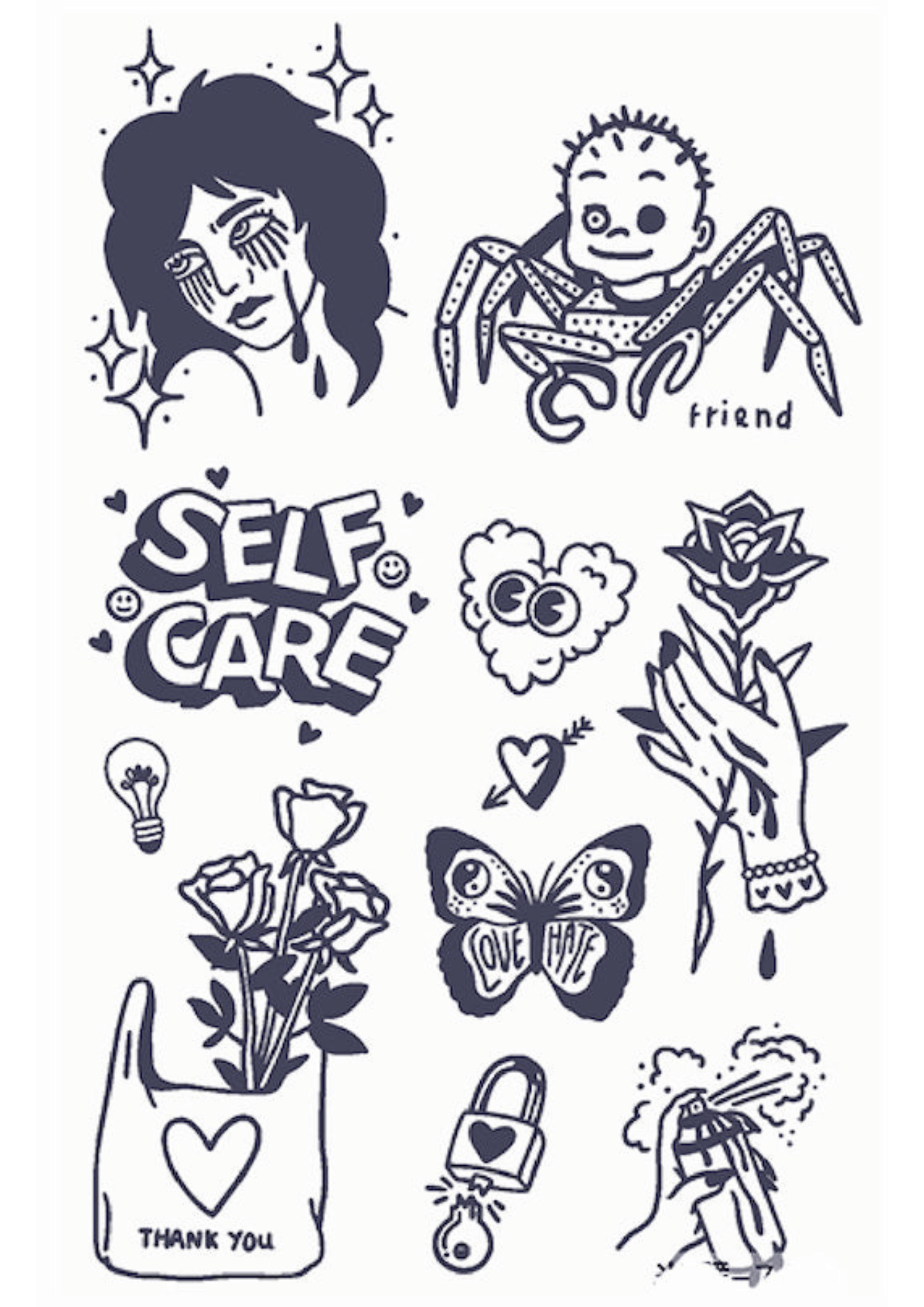 Life Tattoos - Self Care