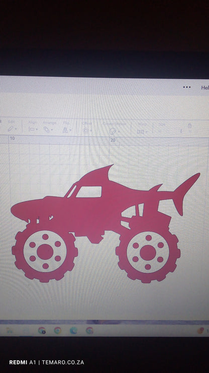 Car Stickers - Monster Truck Decal