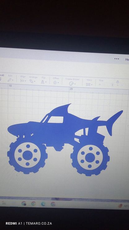 Car Stickers - Monster Truck Decal