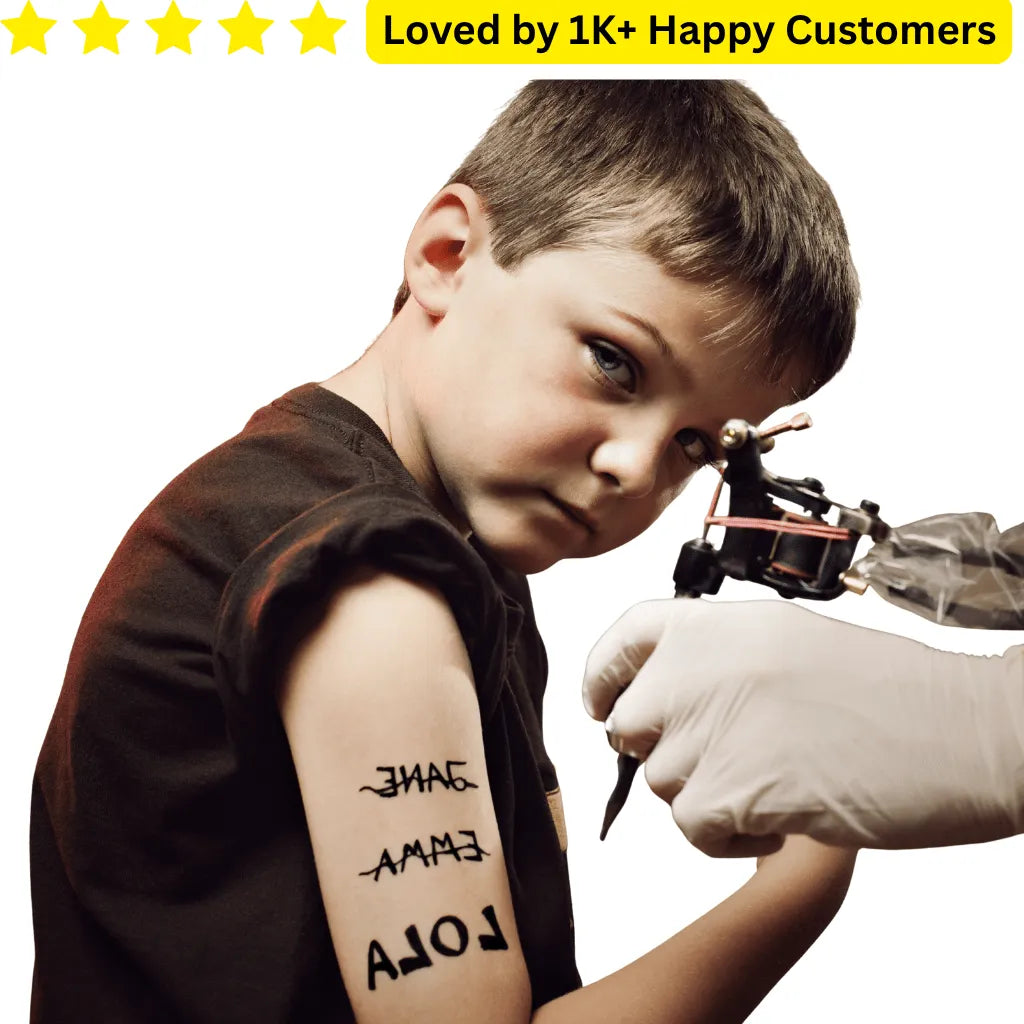 Kids Tattoos – Safe, Fun & Easy to Apply - TeMaRo™