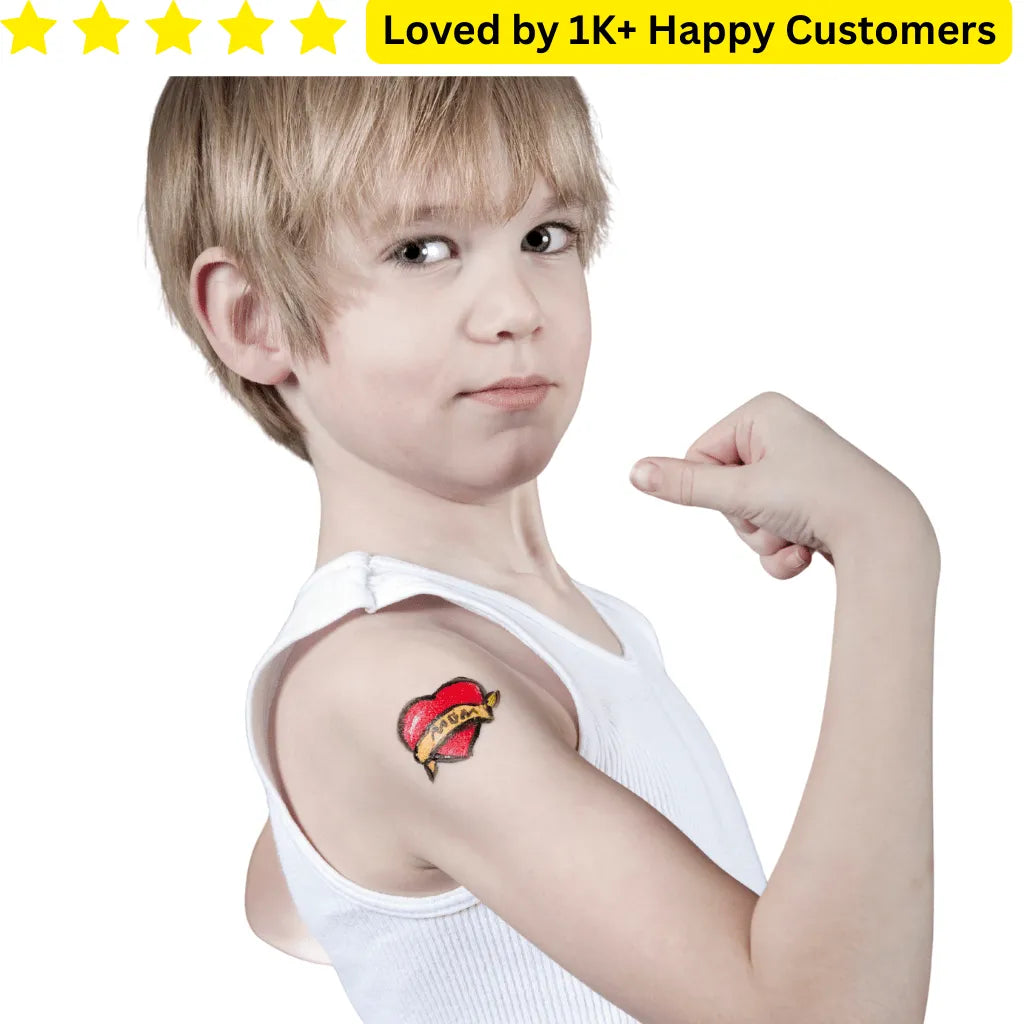 Kids Tattoos – Safe, Fun & Easy to Apply - TeMaRo™