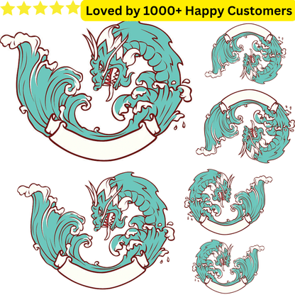 Dragon Temporary Tattoo Stickers