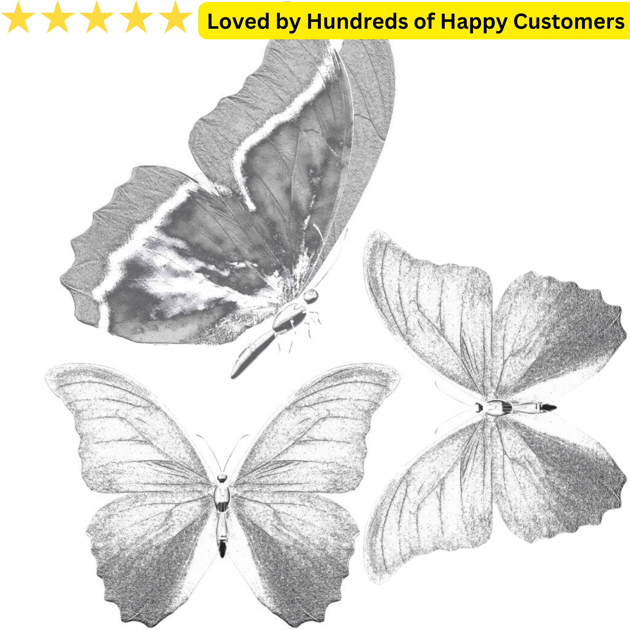 3D Y2K Butterfly