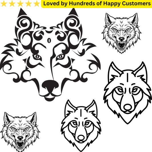 Women Wolf Tattoo