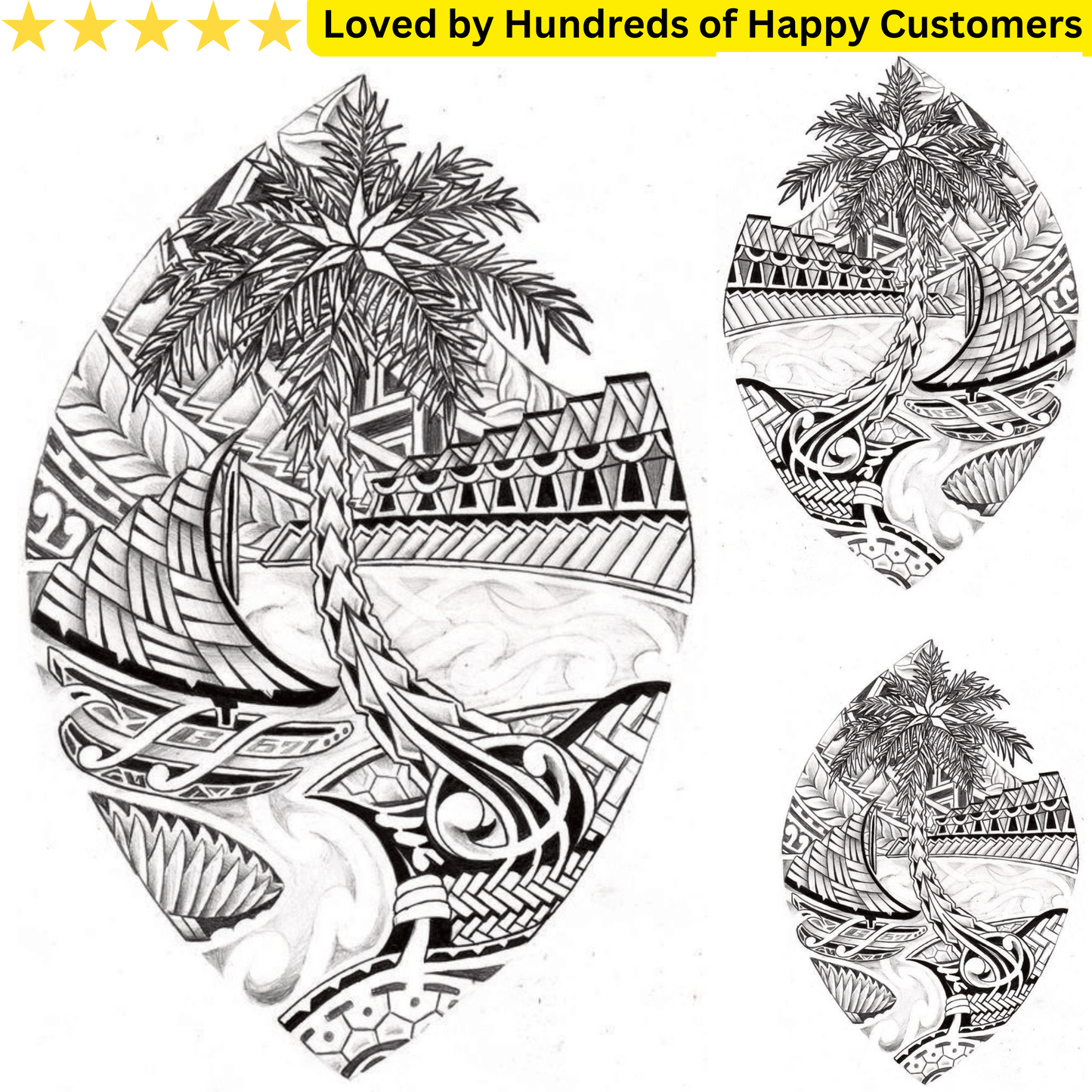 Tribal Tattoo Arm Sleeve