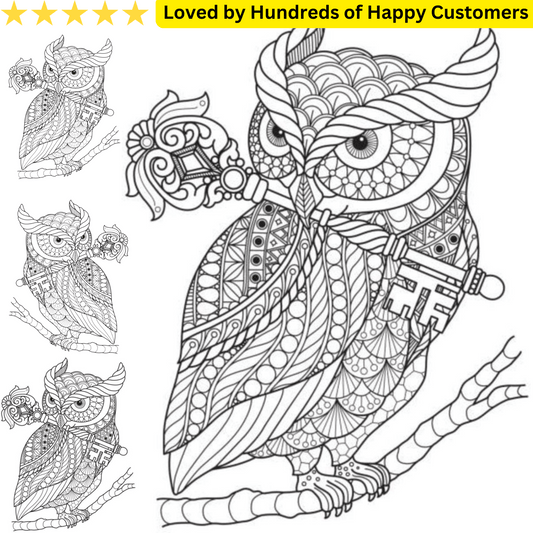 Arm Tattoo Designs Male - Tribal Owl