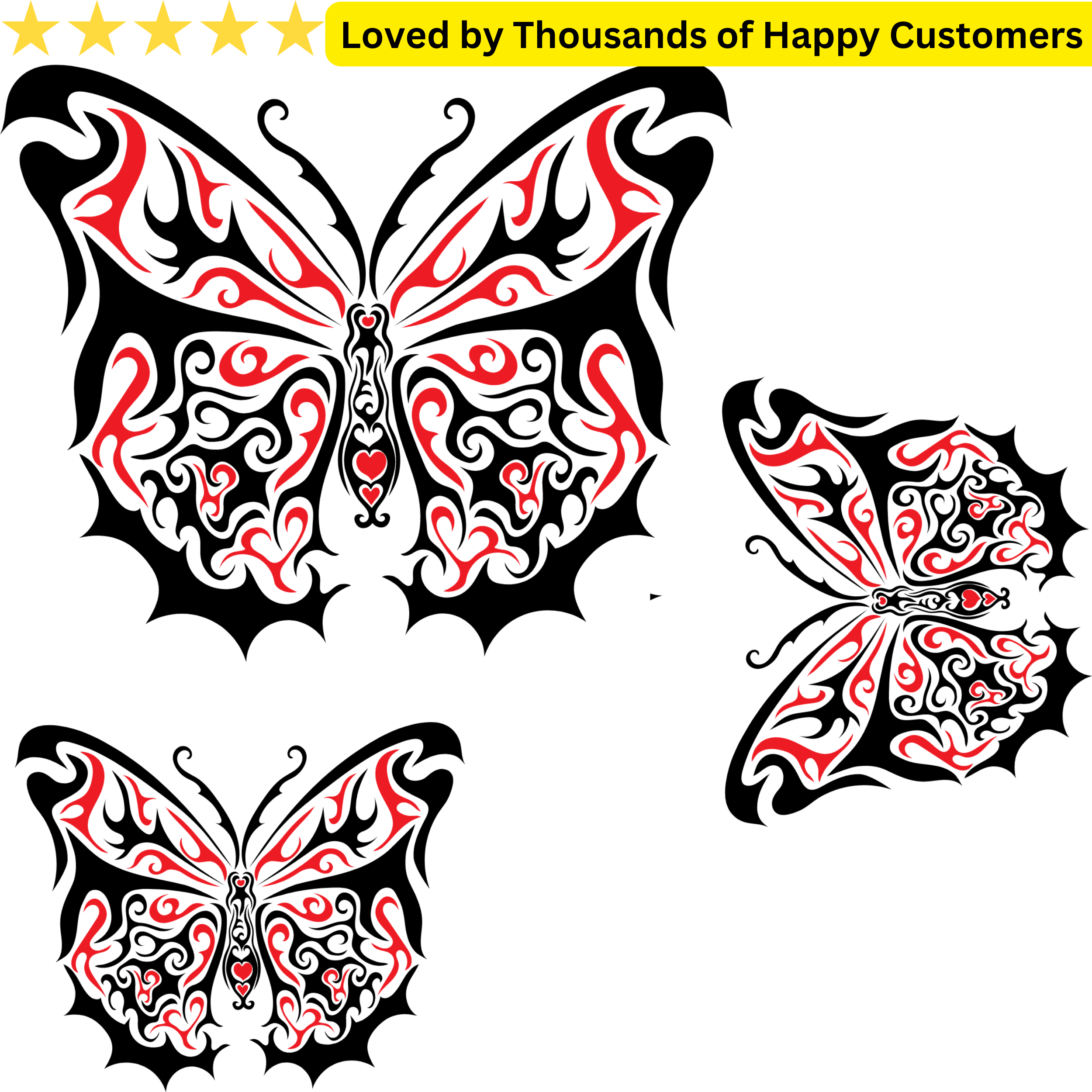 Neo Tribal Butterfly