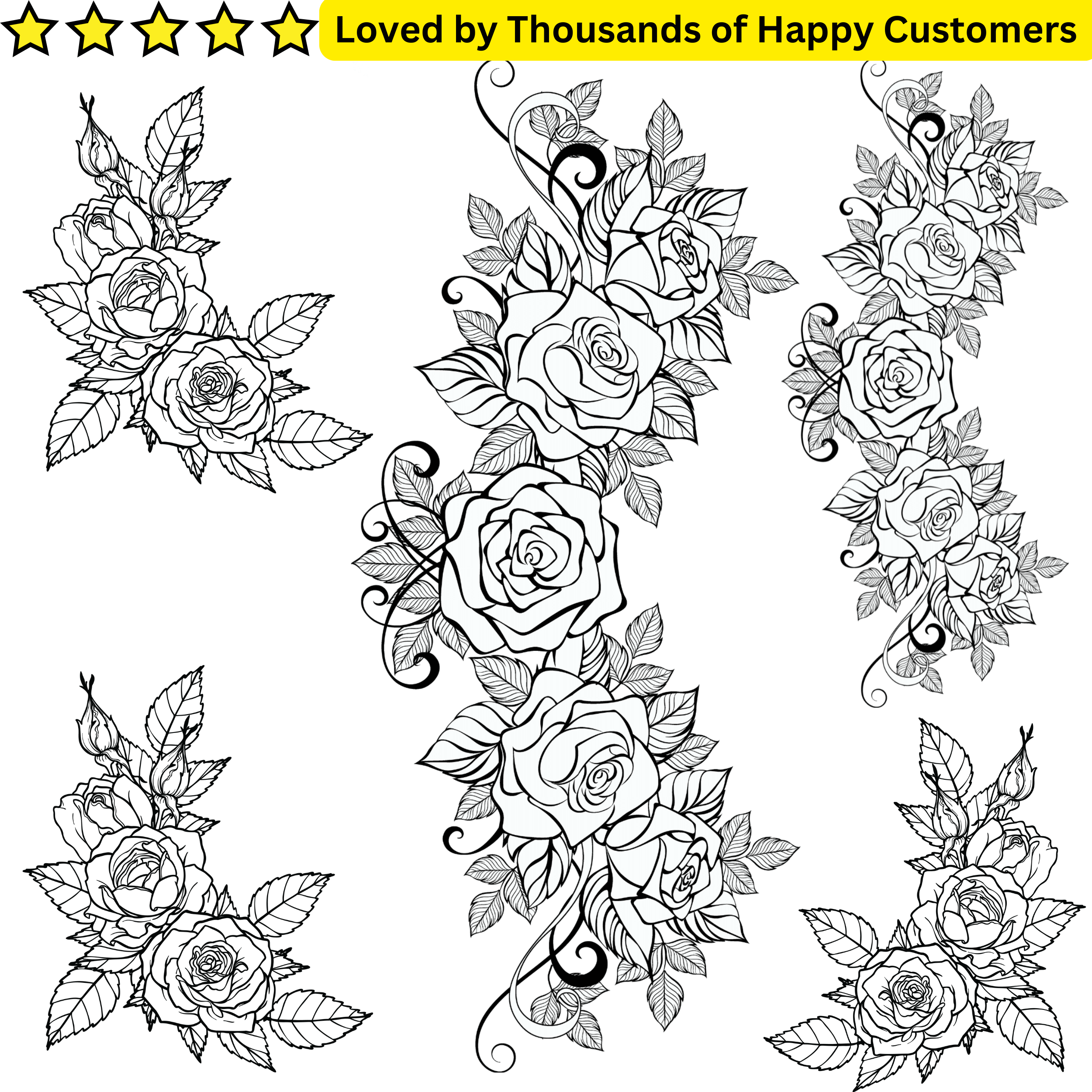 Rose Tattoo Waistline