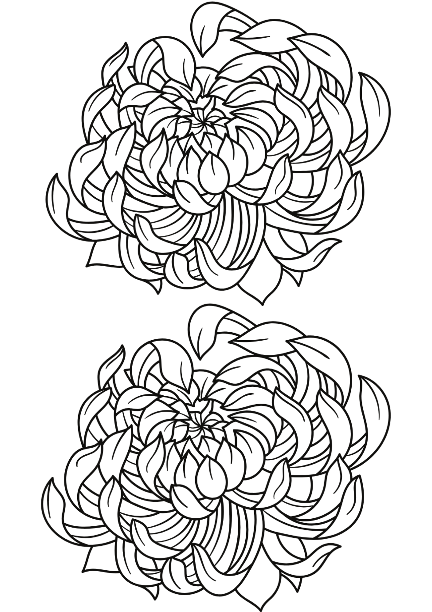 Fake Inked Tattoo of Flowers