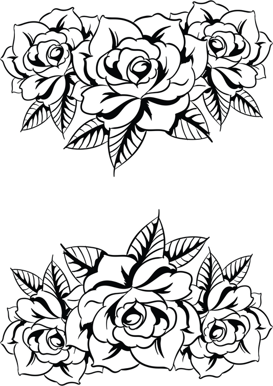 Tattoo Stickers Roses