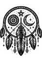 Tattoo Dreamcatcher sticker