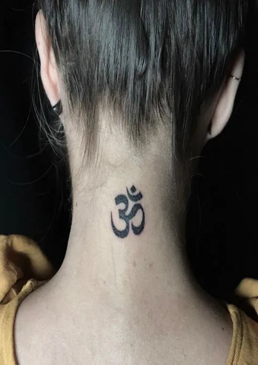 OM Symbol Tattoo