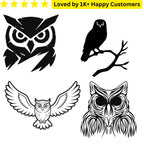 Custom Owl Tattoos – Meaningful, Safe &amp; Stylish - TeMaRo™