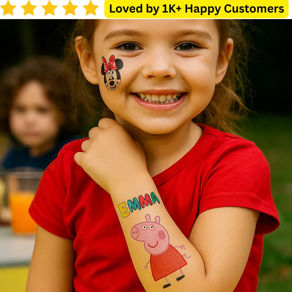 Party Tattoos – Print Custom Designs in South Africa - TeMaRo™