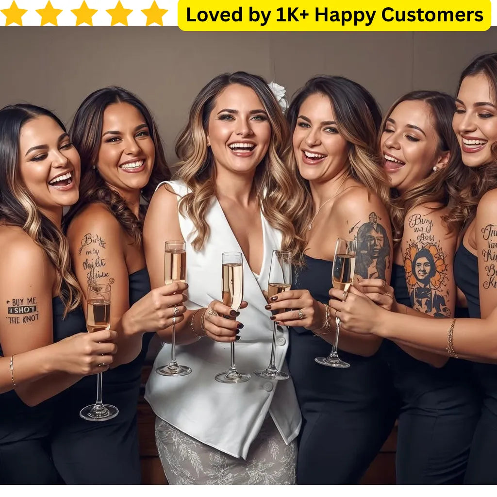 Custom Temporary Tattoos Bachelorette – Print in SA