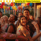 Party Tattoos – Print Custom Designs in South Africa - TeMaRo™