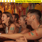 Party Tattoos – Print Custom Designs in South Africa - TeMaRo™