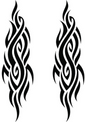 Sleeves Tattoos - 2 Pieces Tribal