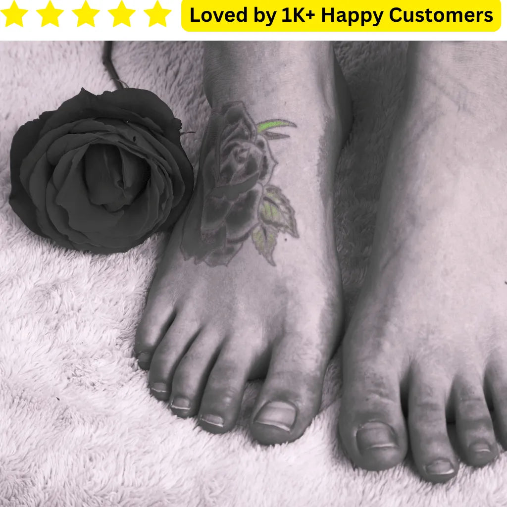 Custom Tattoo Rose Black – Safe & Stylish - TeMaRo™