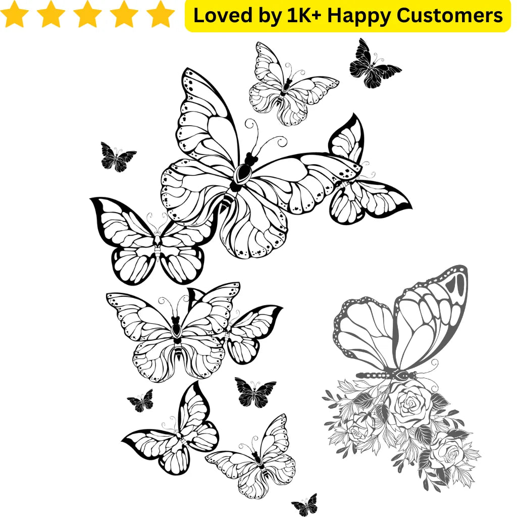 Butterfly Tattoo Simple