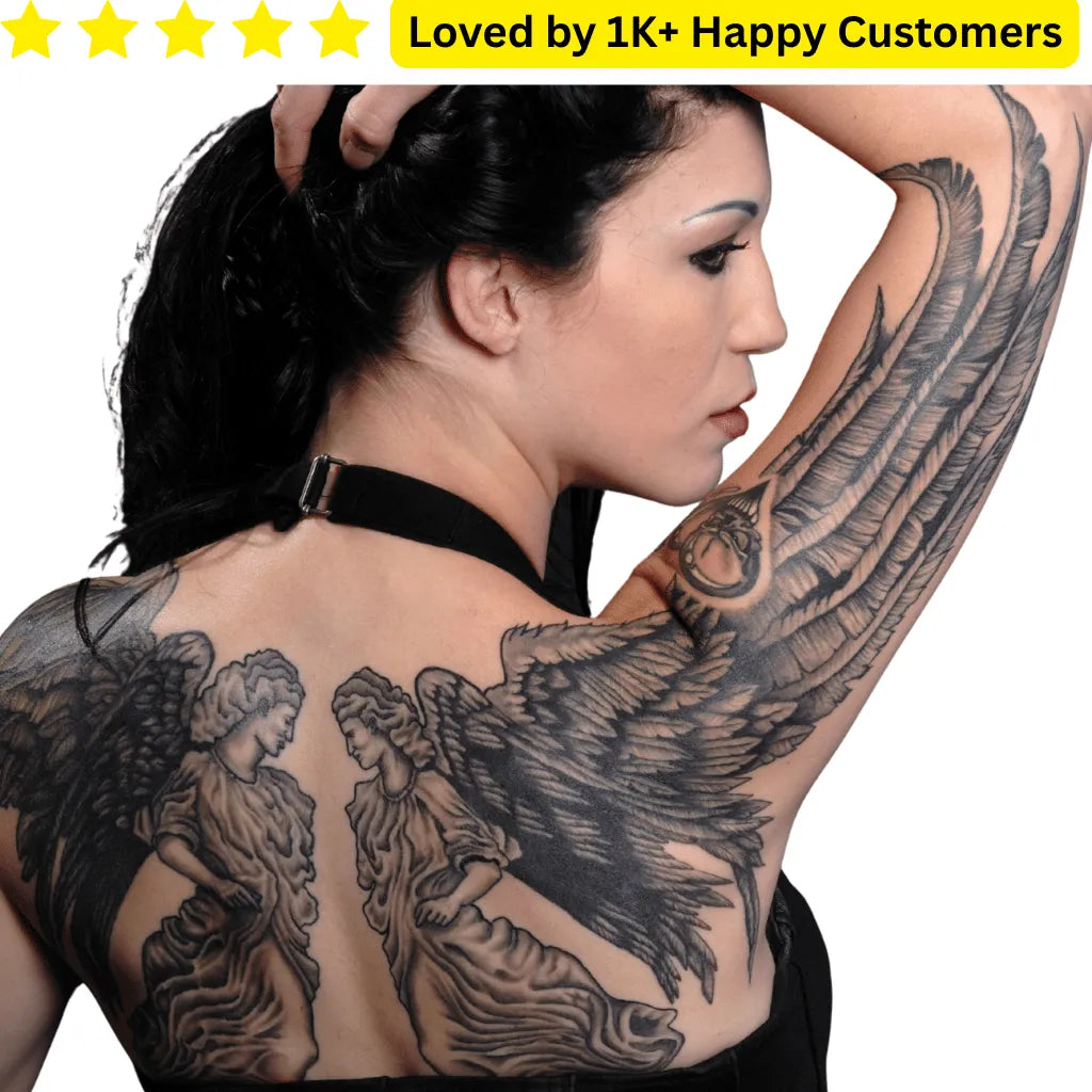 Custom Tattoo Wings Angel – Safe & Stylish - TeMaRo™