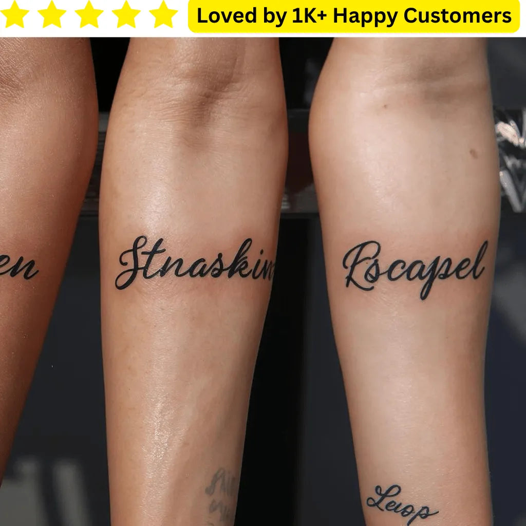 Get Custom Temporary Tattoos Cape Town – Safe & Fun - TeMaRo™