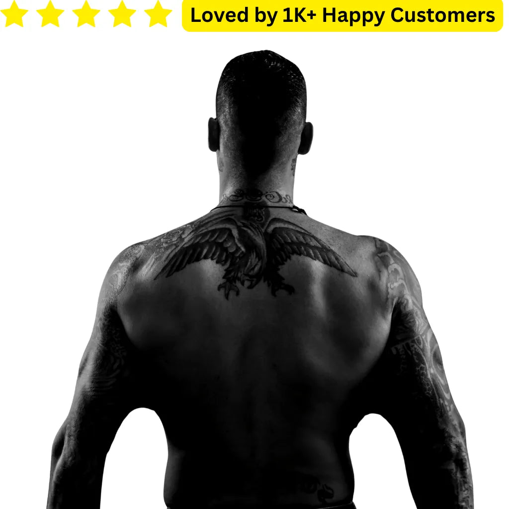 Tattoos at the Back – Stylish & Custom Temporary - TeMaRo™