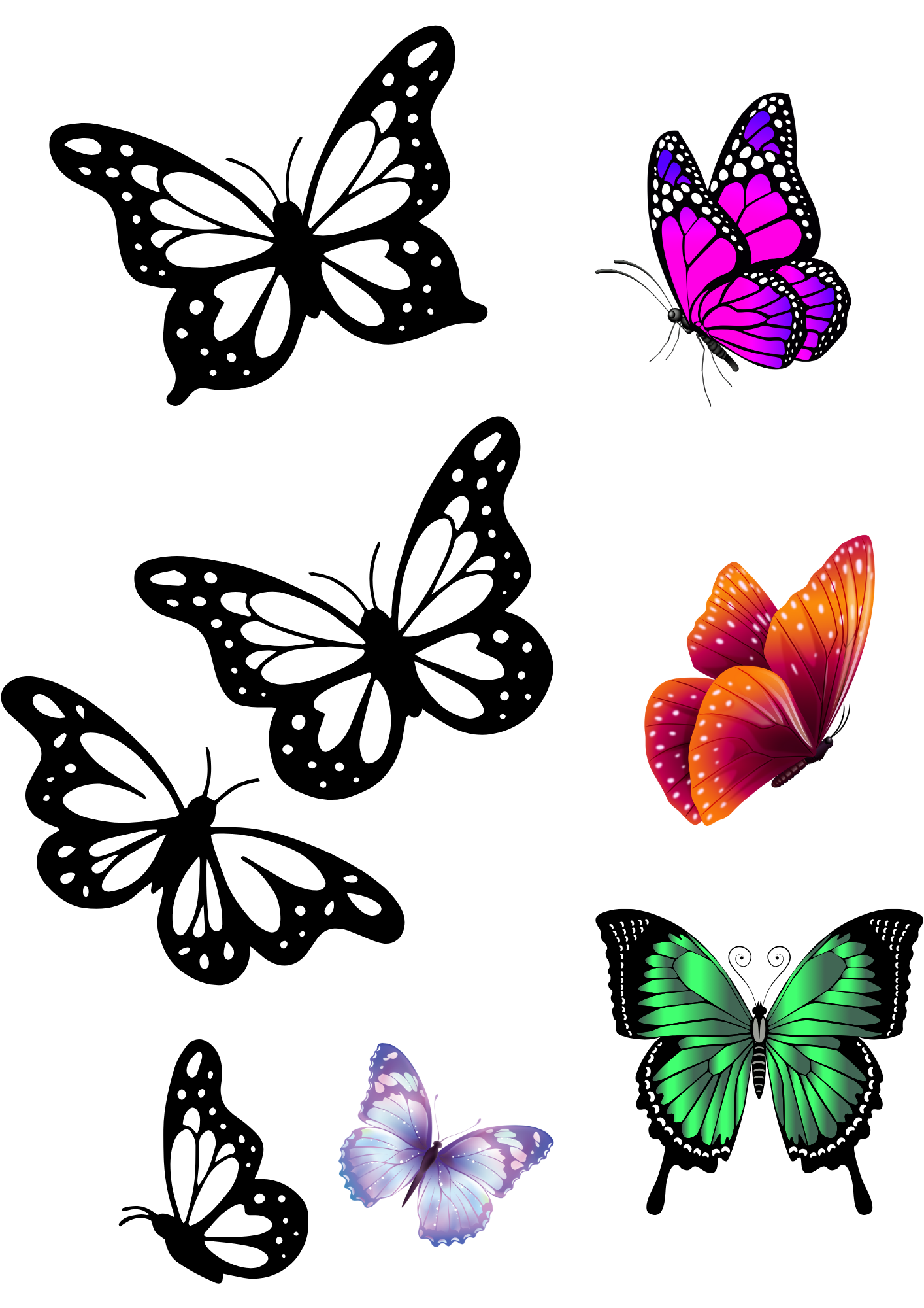 Tattoos of Butterflies