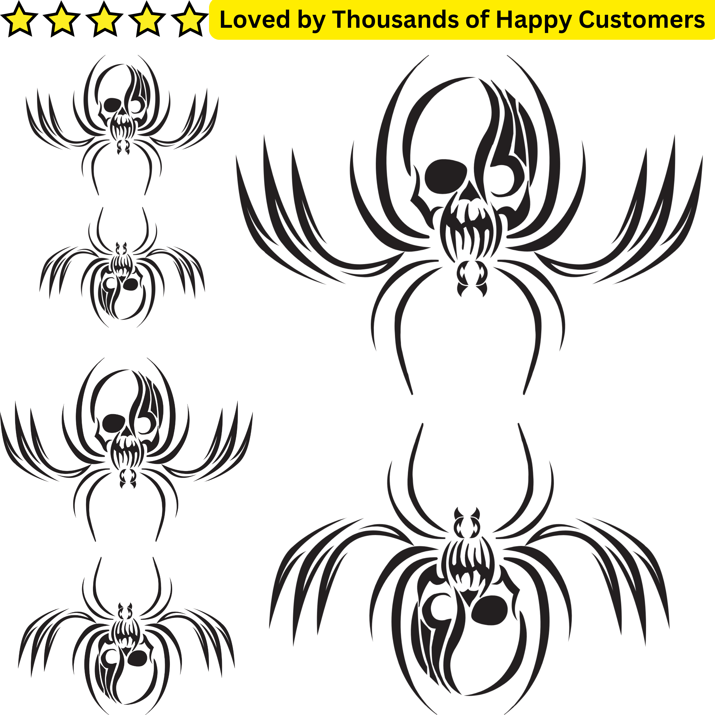Halloween Party Tattoo for Ladies