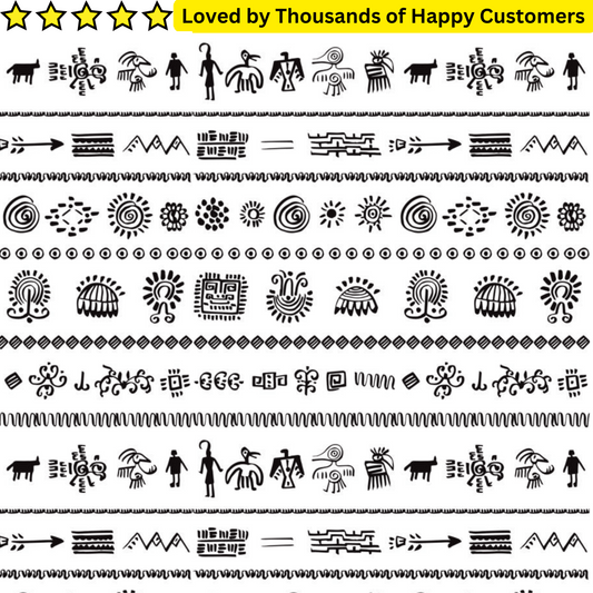 Temporary Tribal Tattoo Ideas Sheet